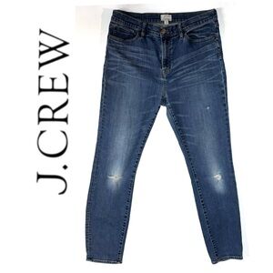 J Crew Lookout High Rise Skinny Jeans 32